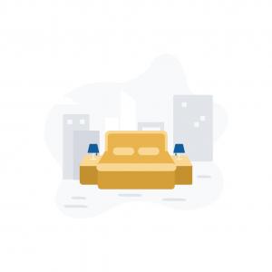 Accessible Room, 1 King Bed, Roll-In Shower, Non Smoking